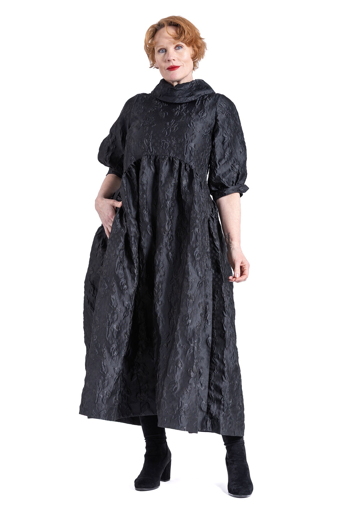 CHIHIRO ROLL-NECK DRESS EB