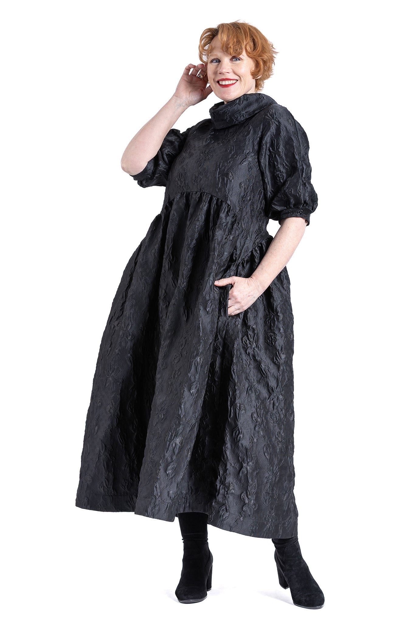 CHIHIRO ROLL-NECK DRESS EB