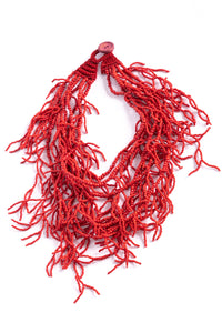 CHUNKY CORAL NECKLACE