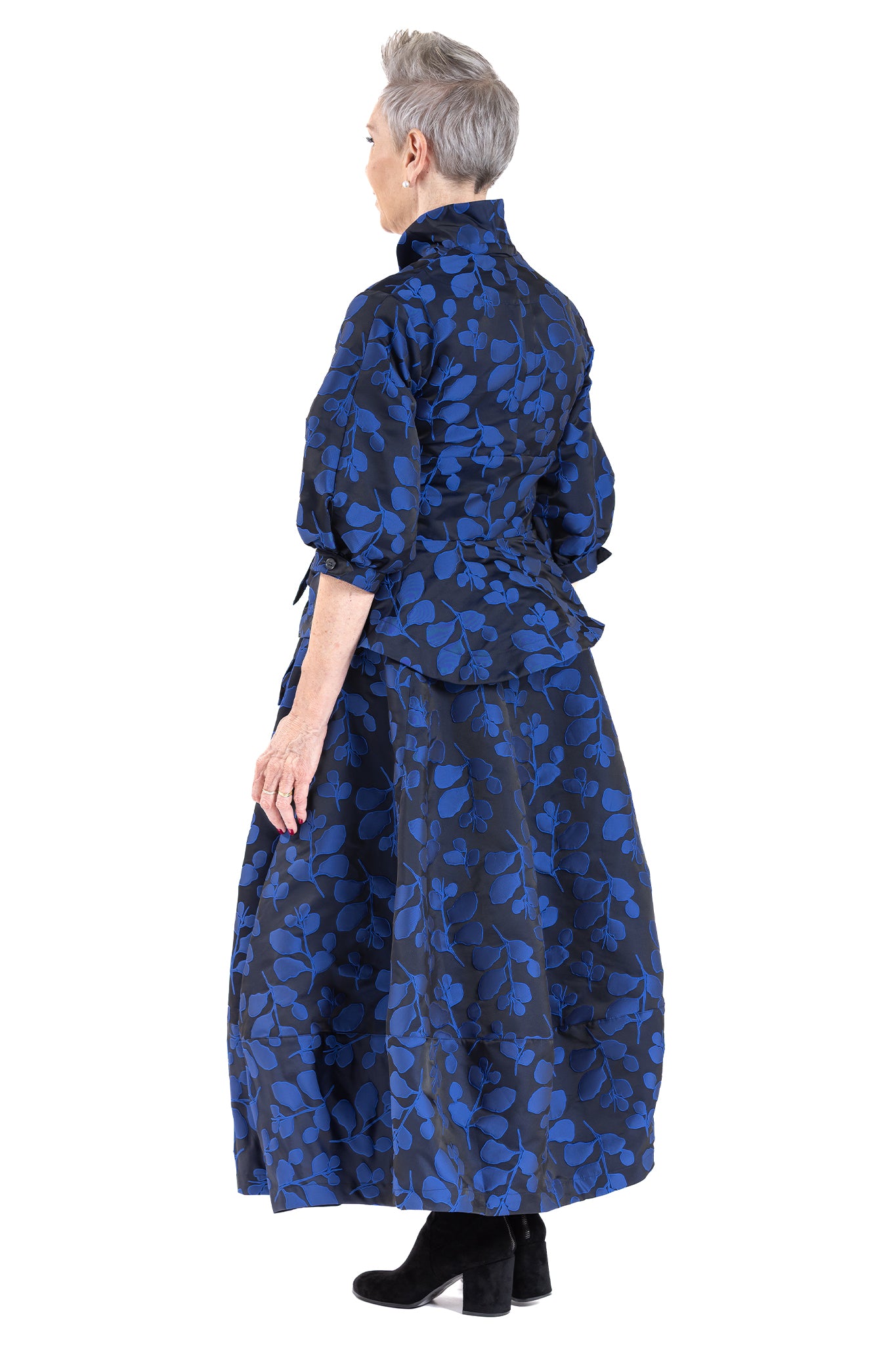 COBALT BOUQUET SKIRT CB