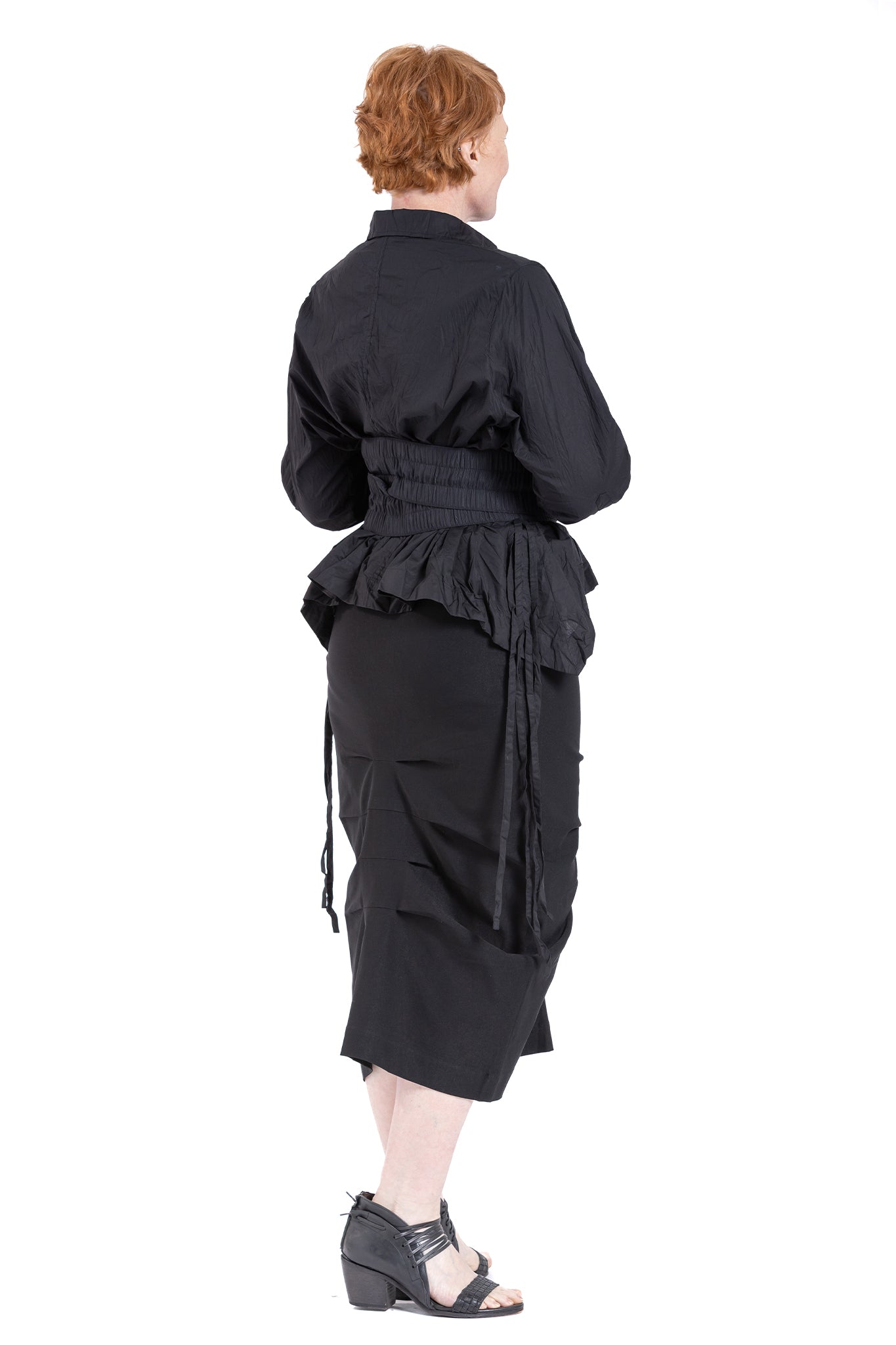 TUCKED SKIRT SB