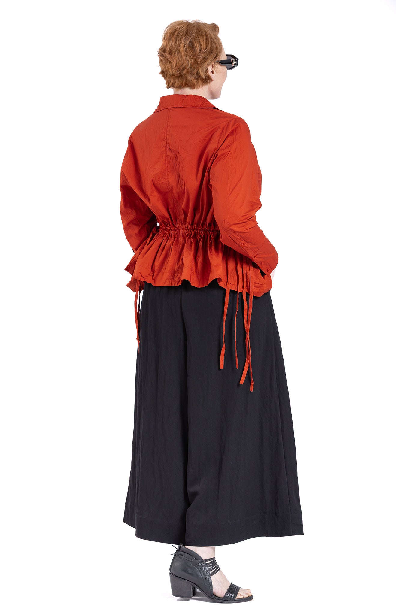 CRESENT GATHER SHIRT NC