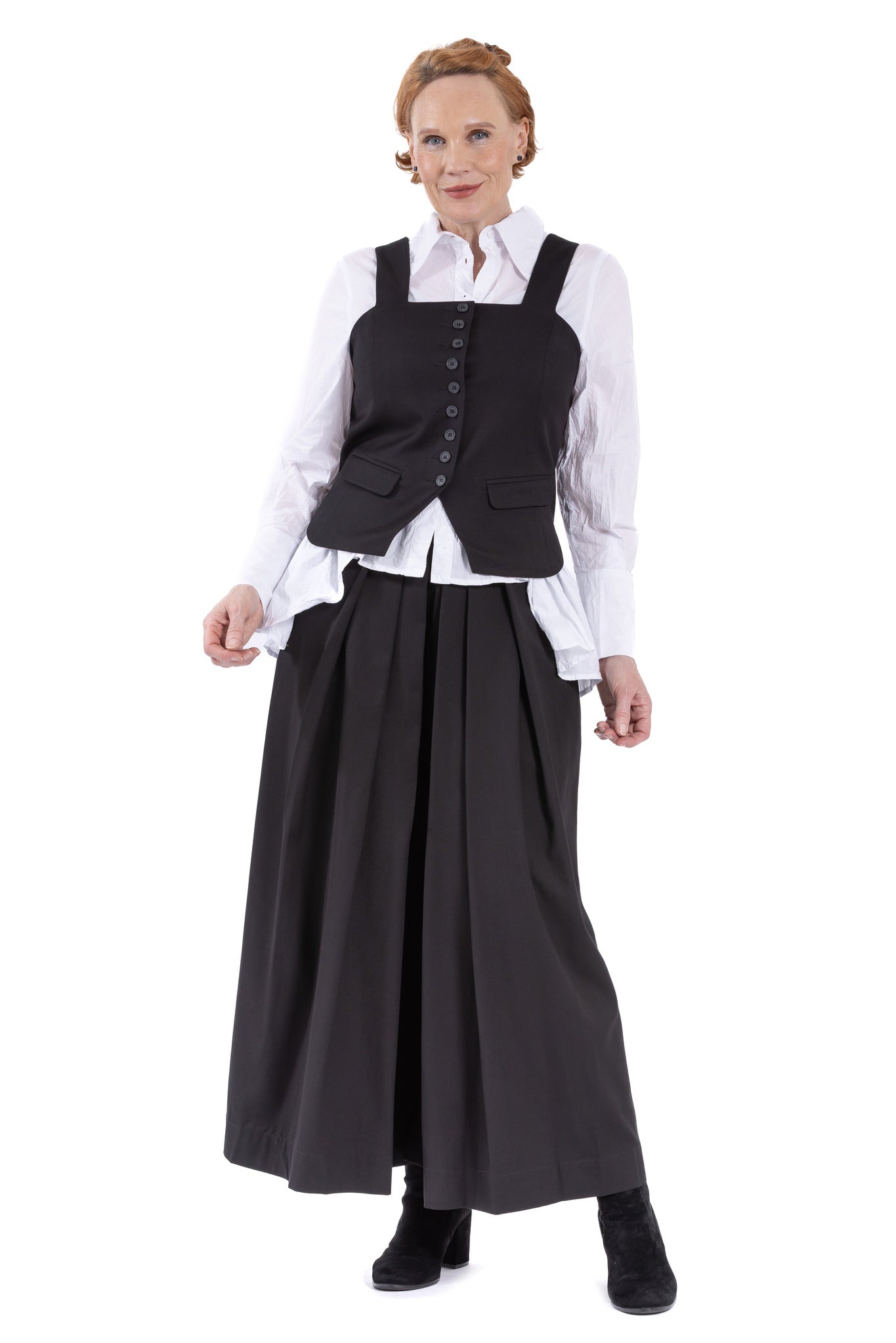 CUT-OUT VEST WO