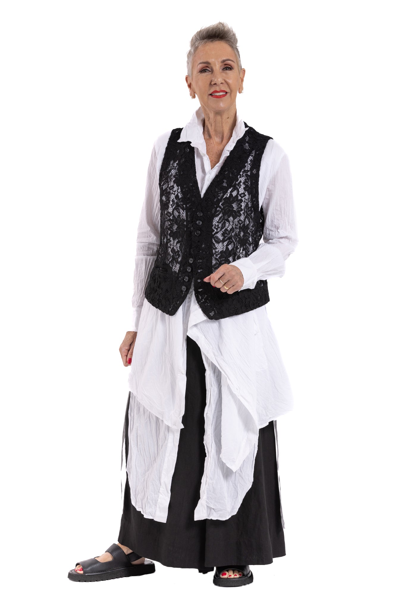 DRAPE SHIRT CC