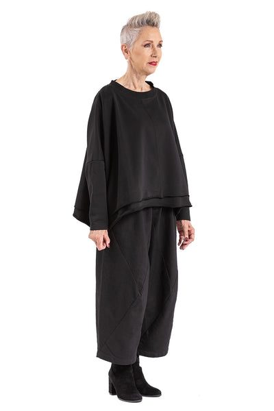 DOUBLE EDGE L/S TOP CT