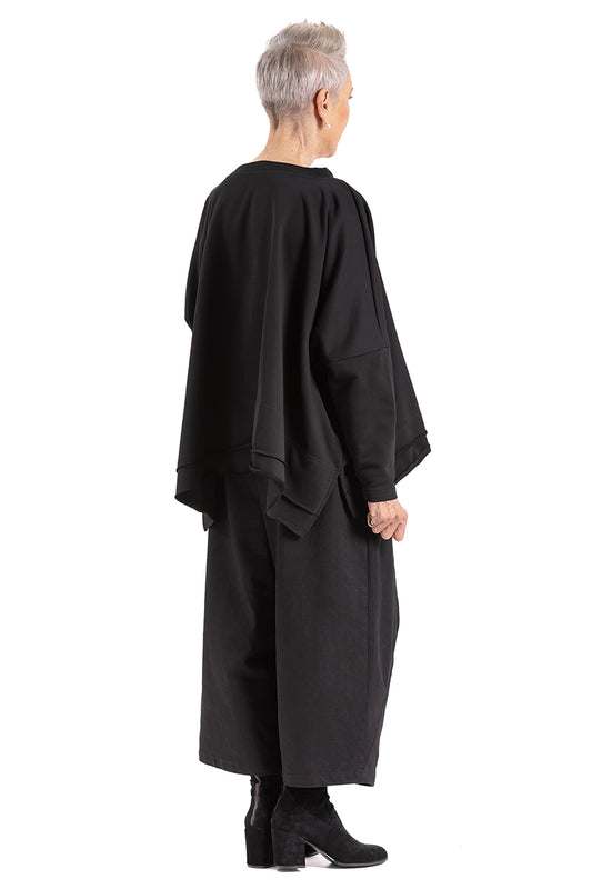 DOUBLE EDGE L/S TOP CT