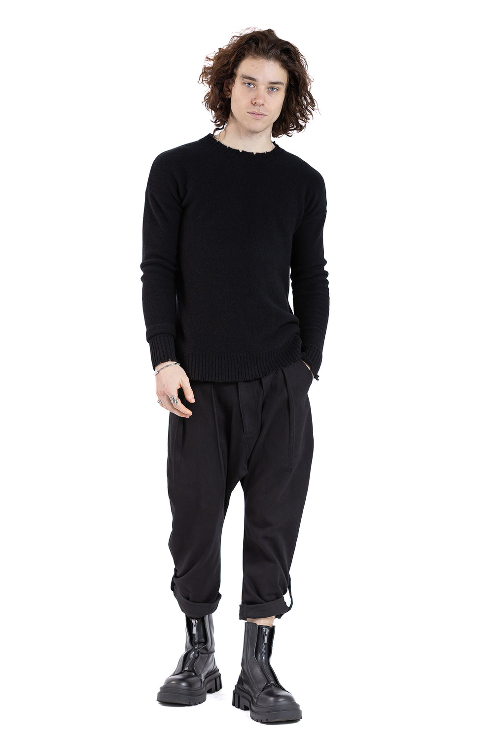 DENIM ROLL-UP PANT SD