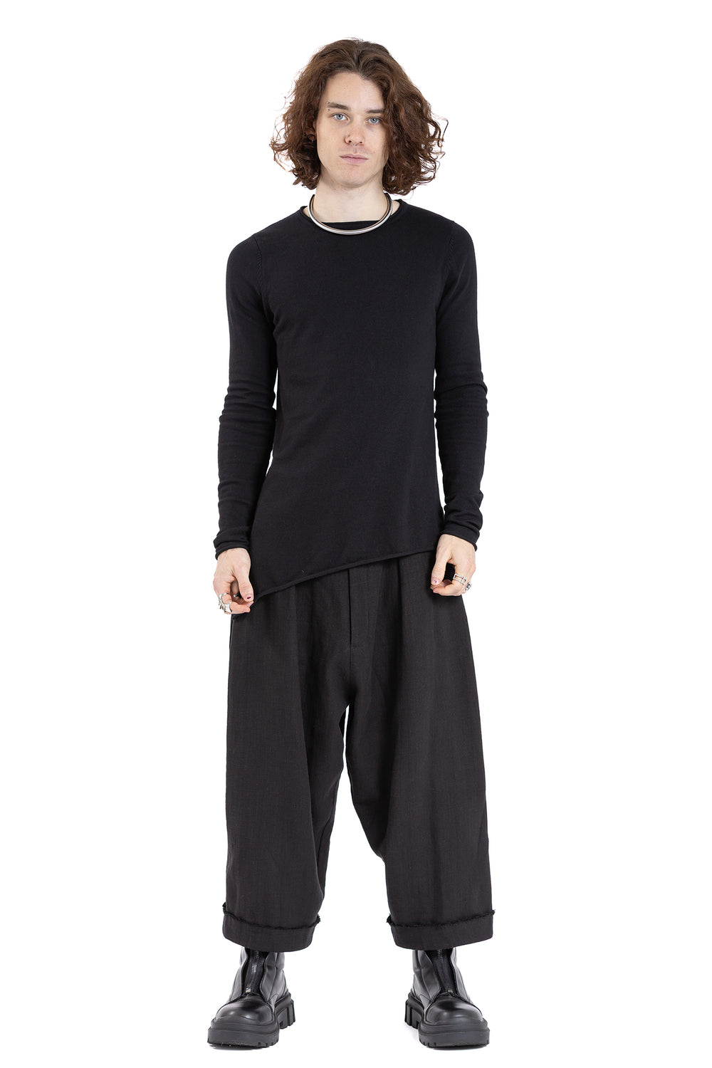 DIAGONAL SWEATER
