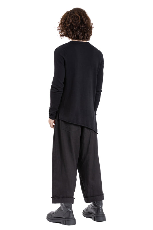 DIAGONAL SWEATER