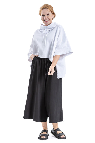 DISTRESSED HOOD TOP DC