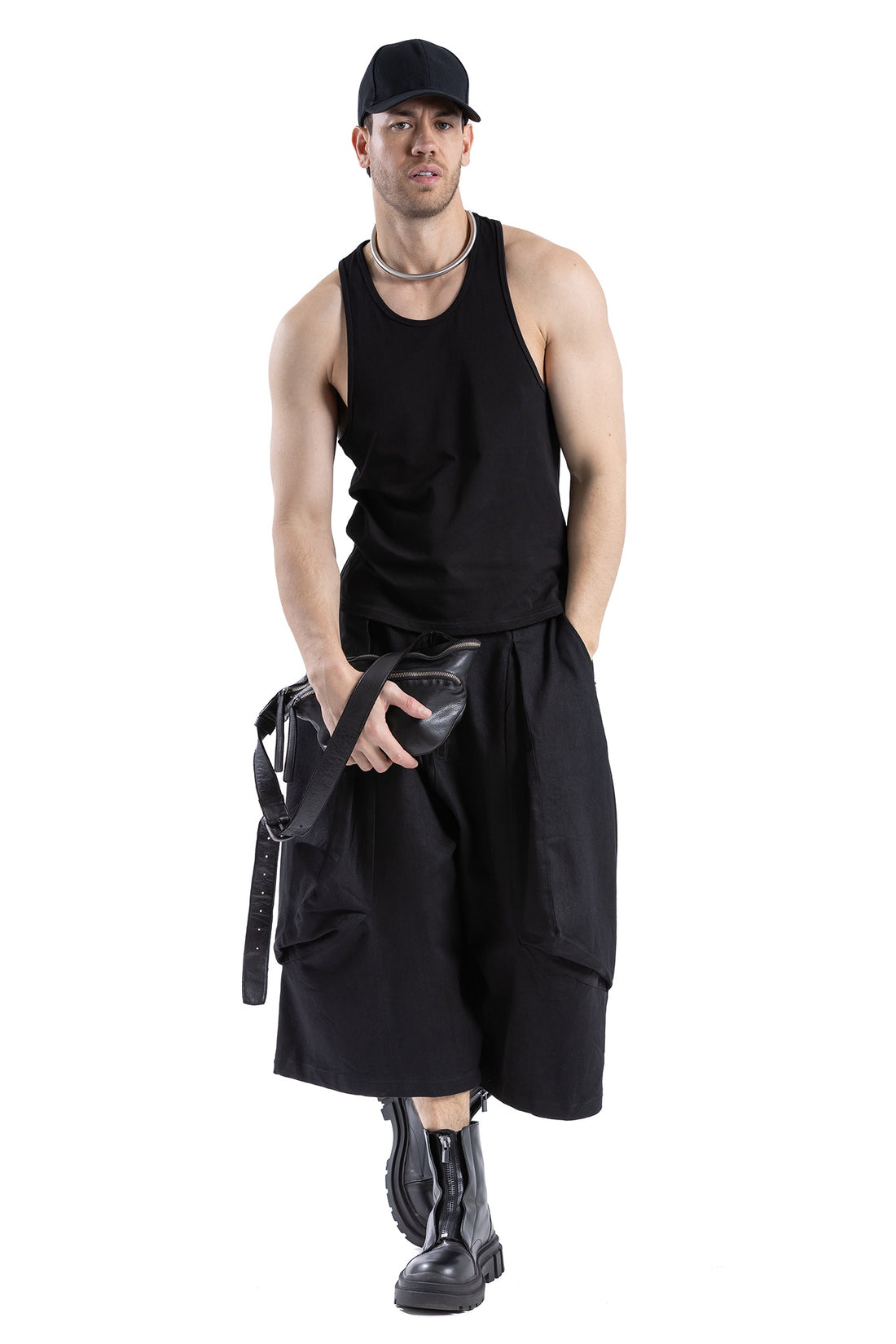 Denim Panel Pant Sd