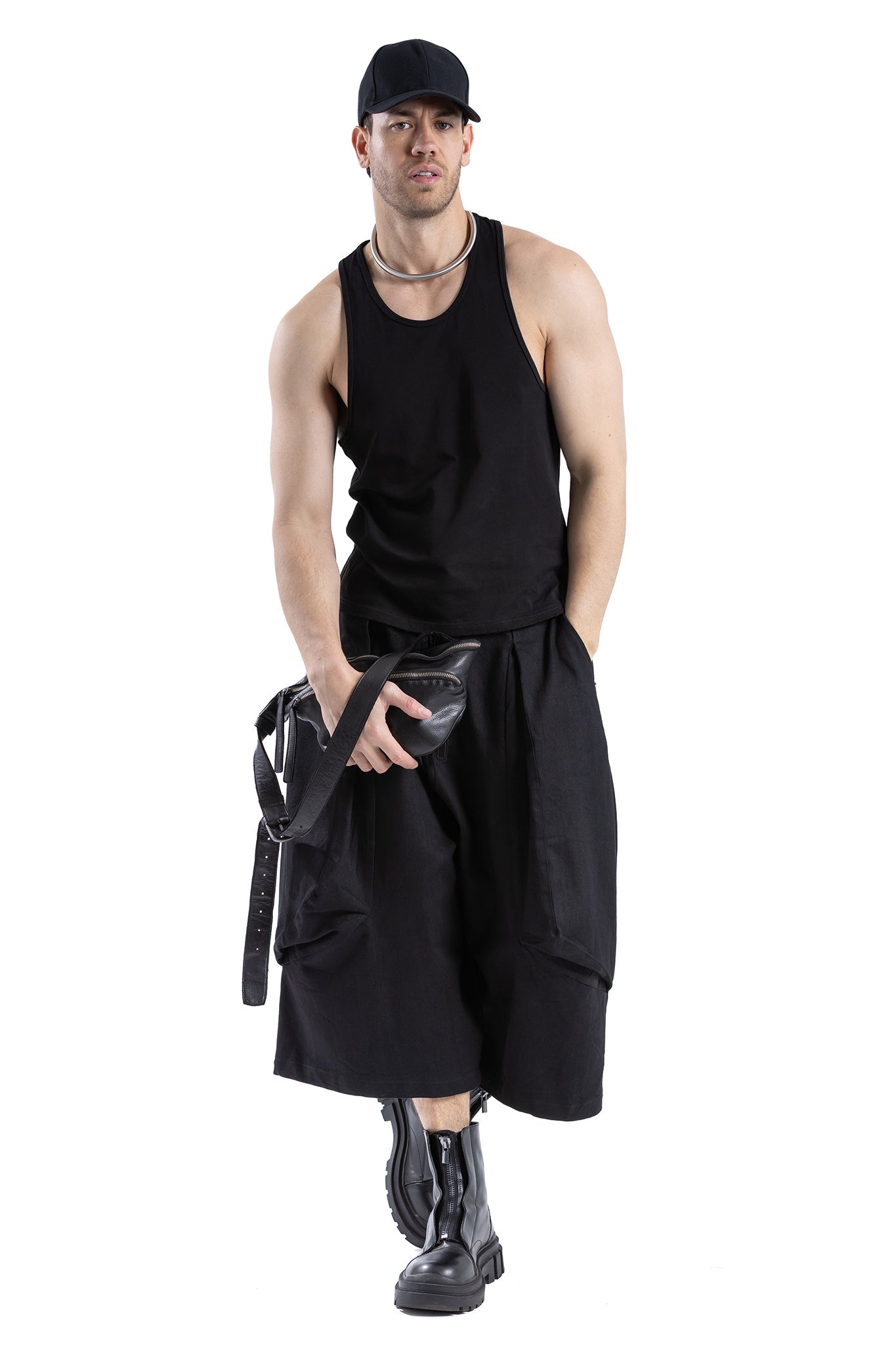 DENIM PANEL PANT SD