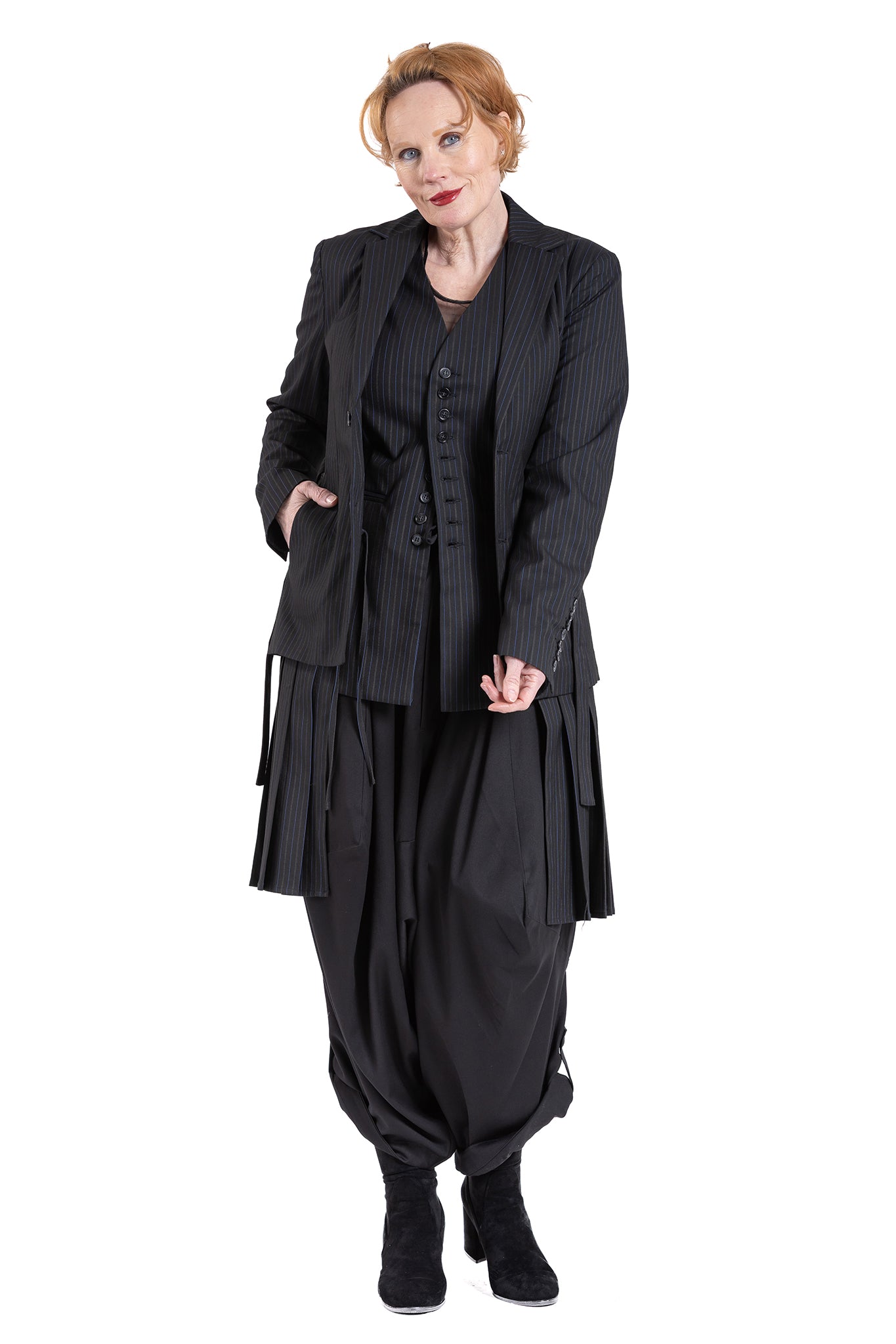 DOMINGO PLEAT BLAZER DS