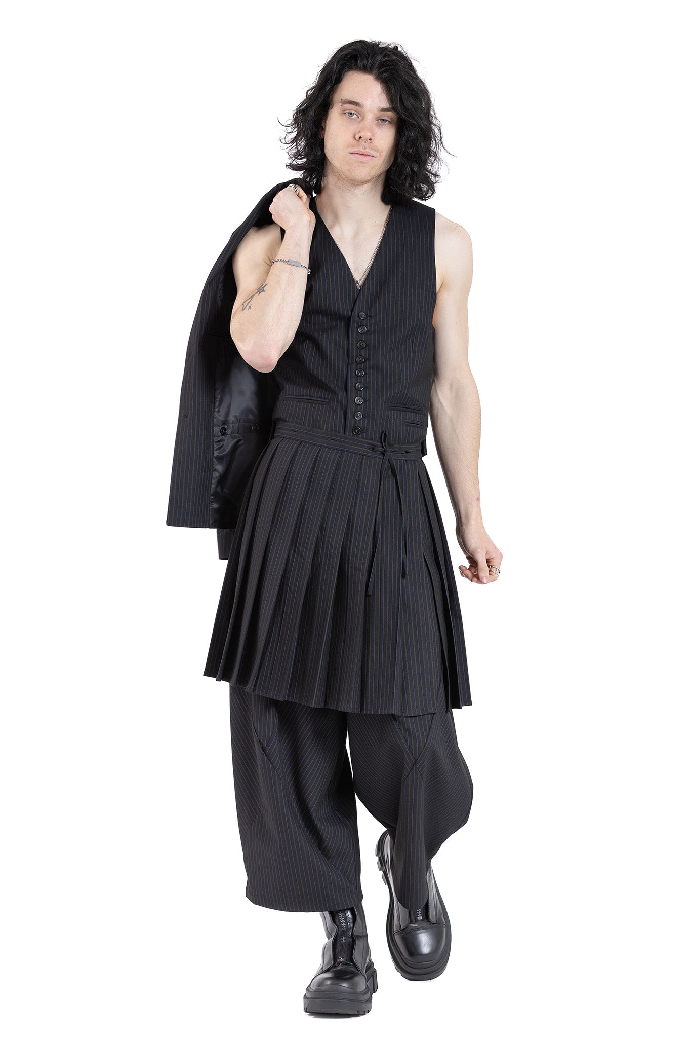 DOMINGO PLEAT BLAZER DS