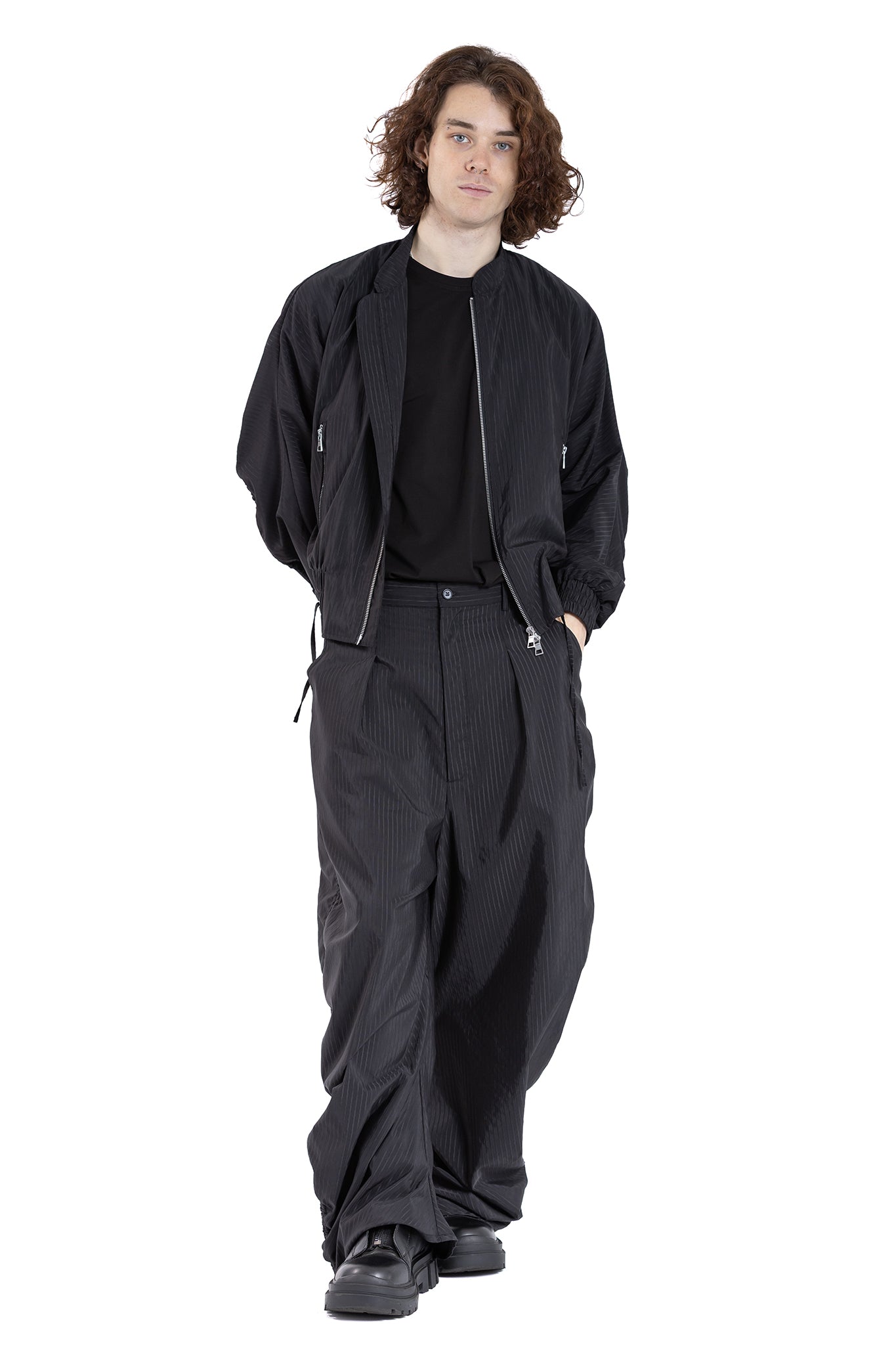 DRAWSTRING BOMBER NT