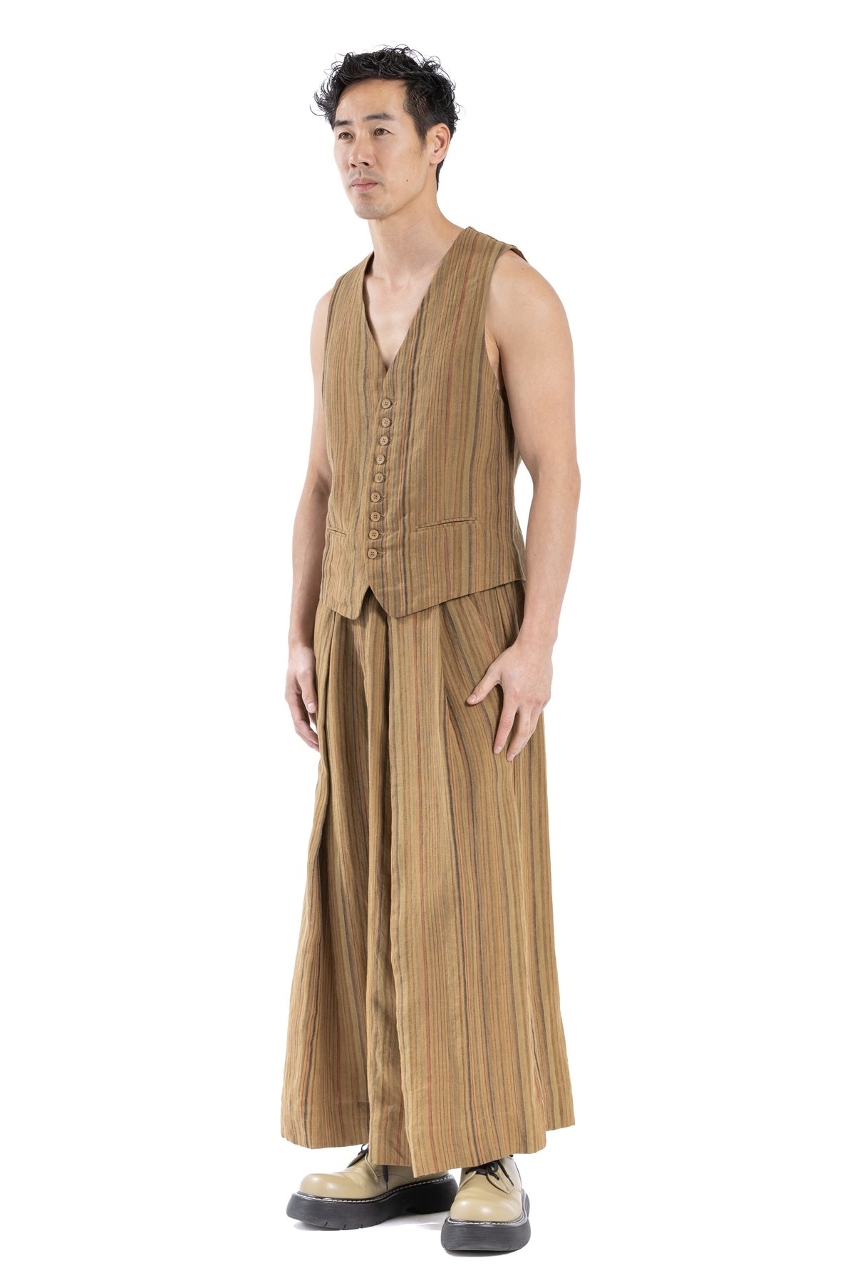 DUNE BUTTON VEST DS