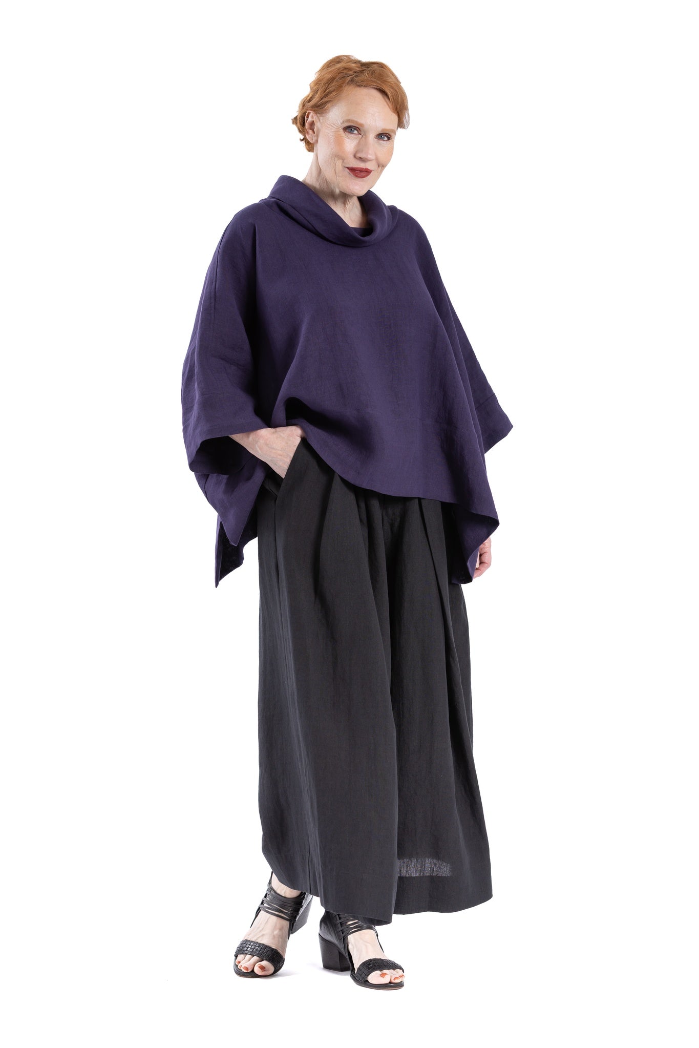 ELMA ROLL-NECK TOP LA