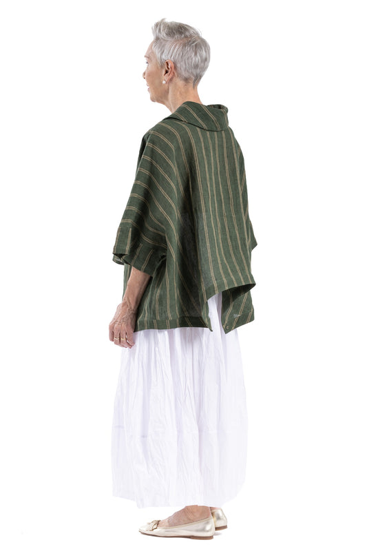 EVERGREEN ROLL-NECK TOP EG