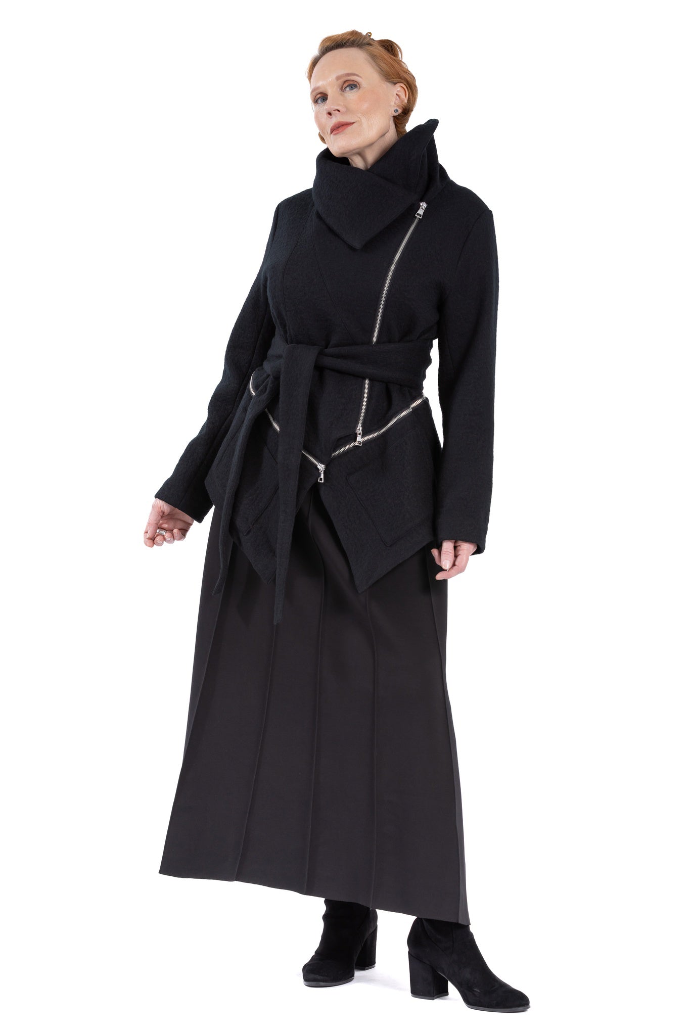 EVIE ZIP TIE JACKET CW