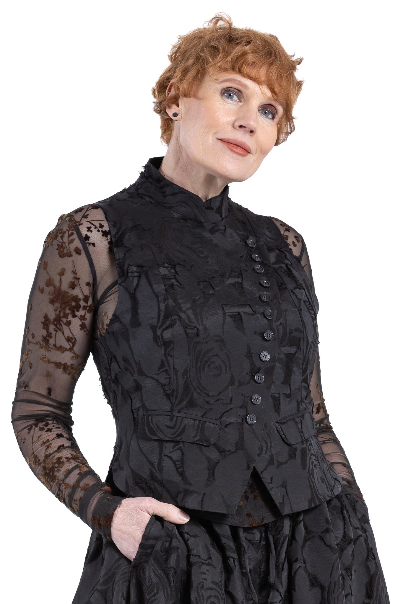 FIORA BUTTON VEST FI