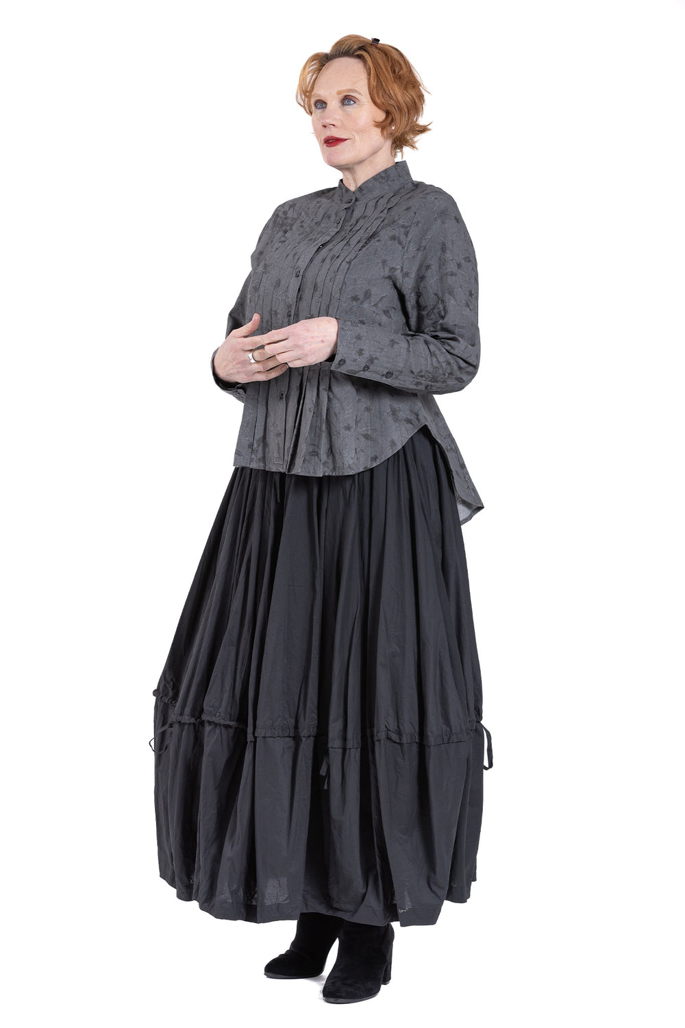 GRAPHITE DRAWSTRING SHIRT GP
