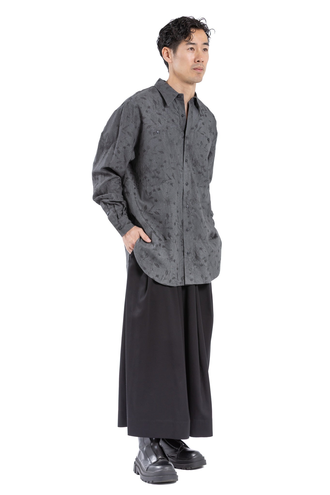 GRAPHITE YOKE SHIRT GP
