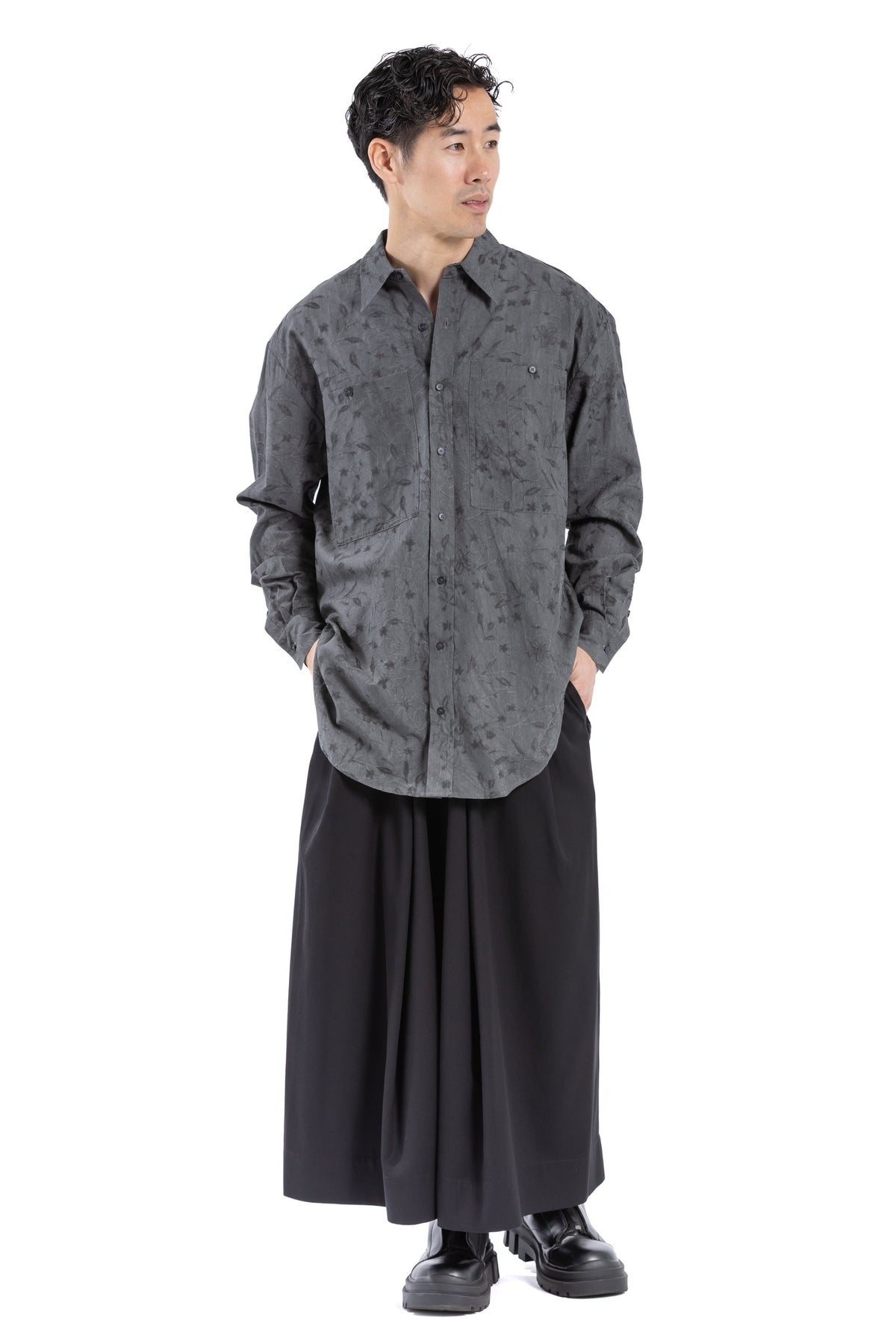GRAPHITE YOKE SHIRT GP