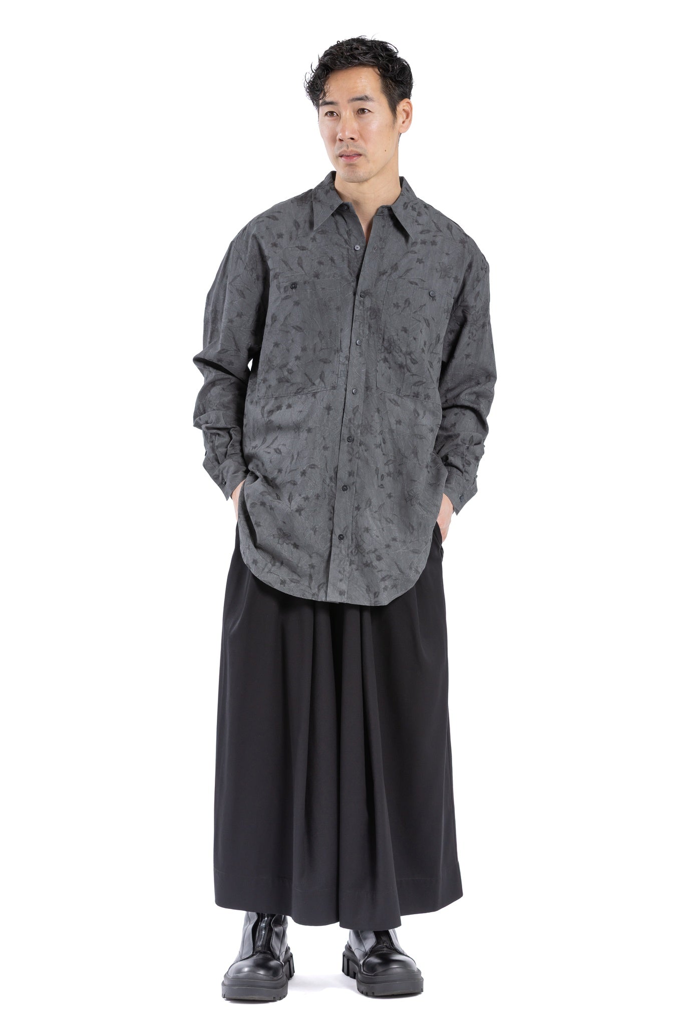 GRAPHITE YOKE SHIRT GP