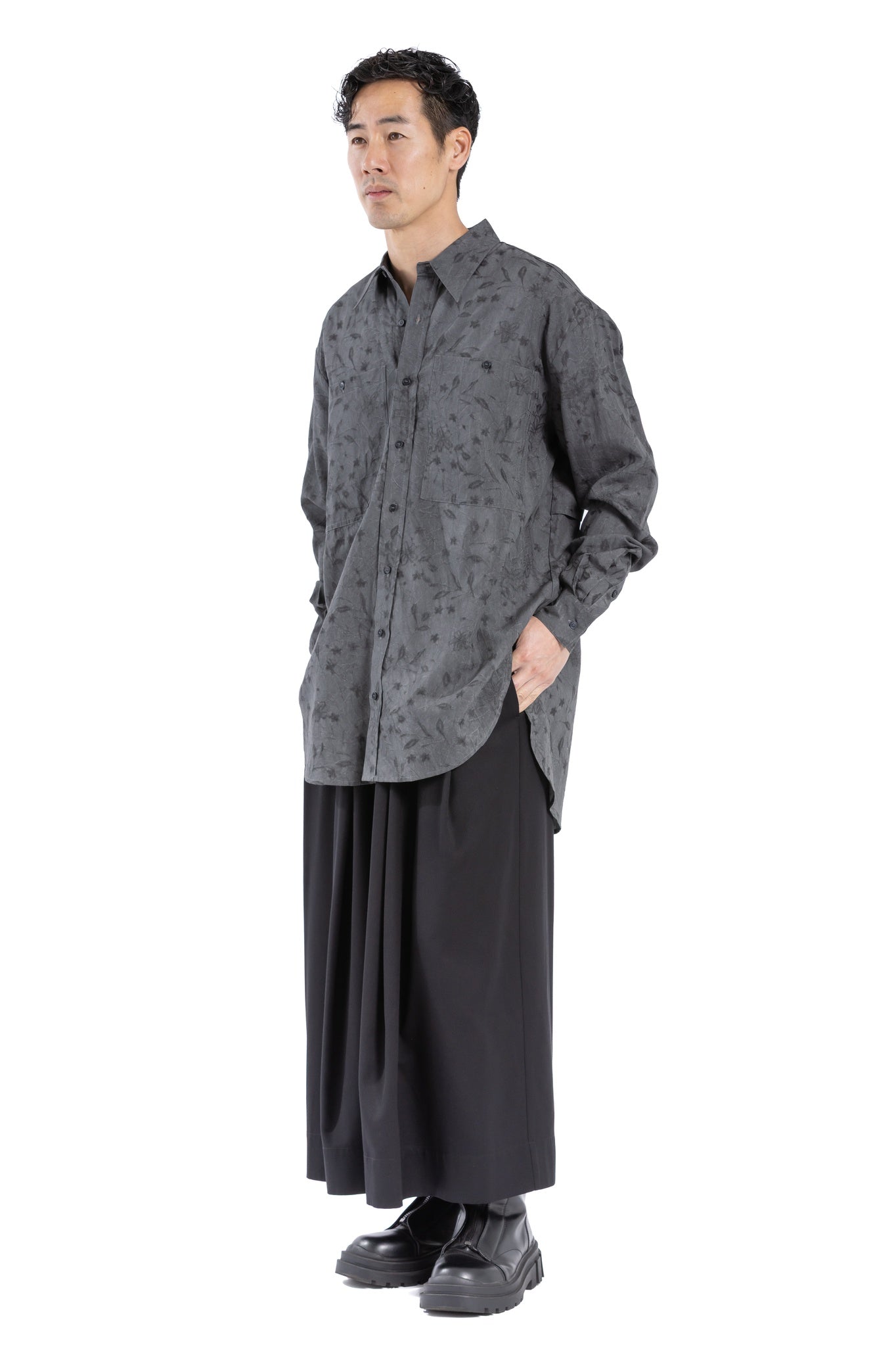 GRAPHITE YOKE SHIRT GP