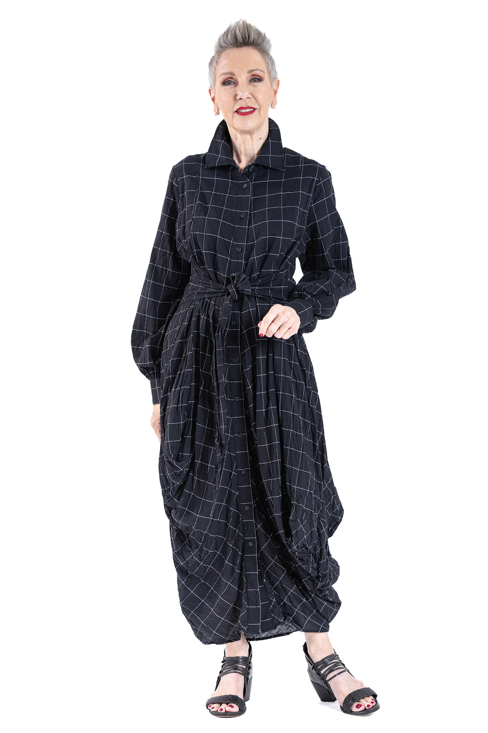 GRID TIE DRESS GC
