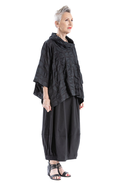 GRIDEX ROLL-NECK TOP SG