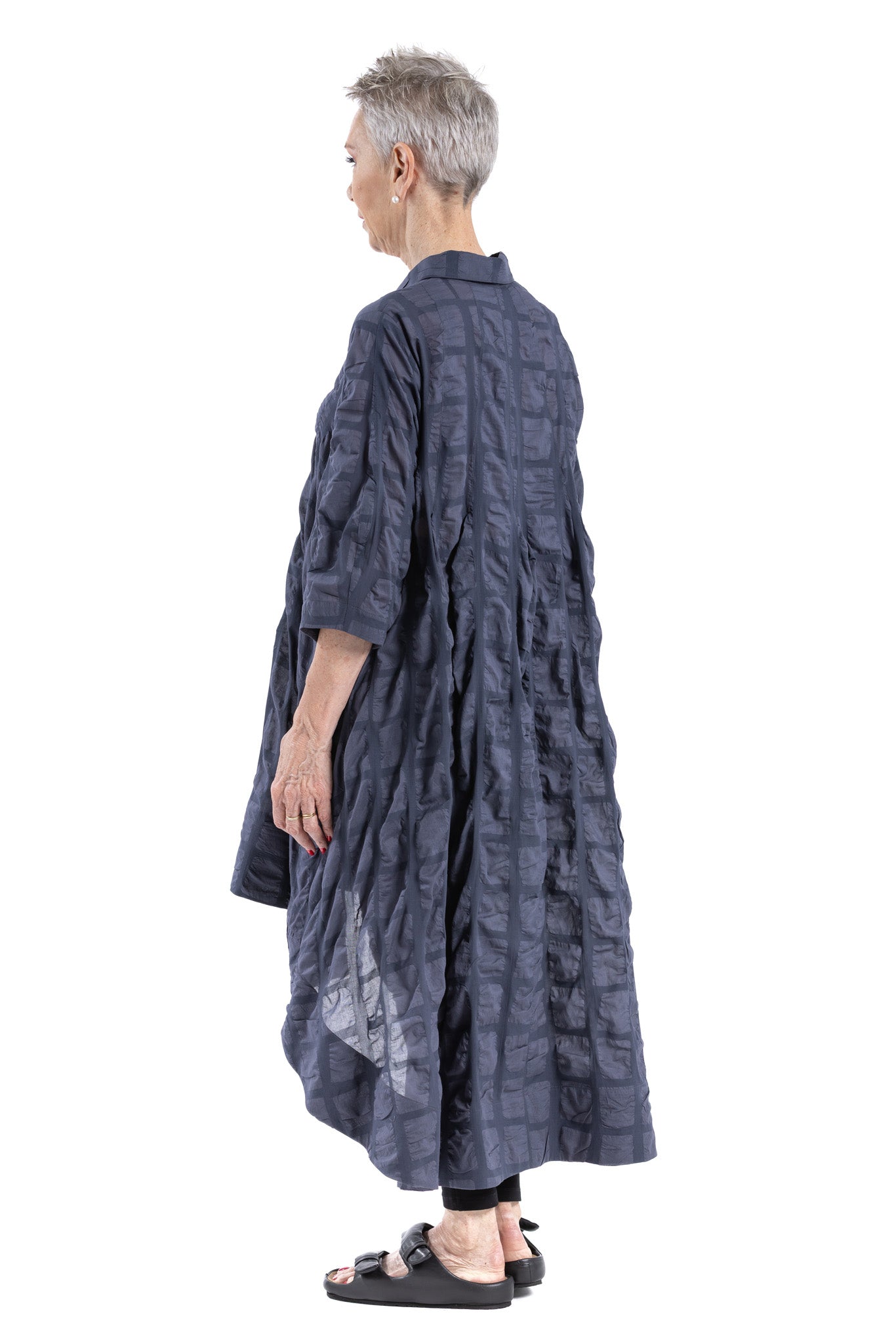 GRIDEX PLEAT SHIRT SG
