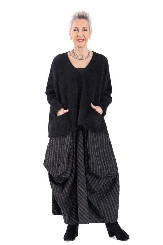 METALLIC SKIRT MS