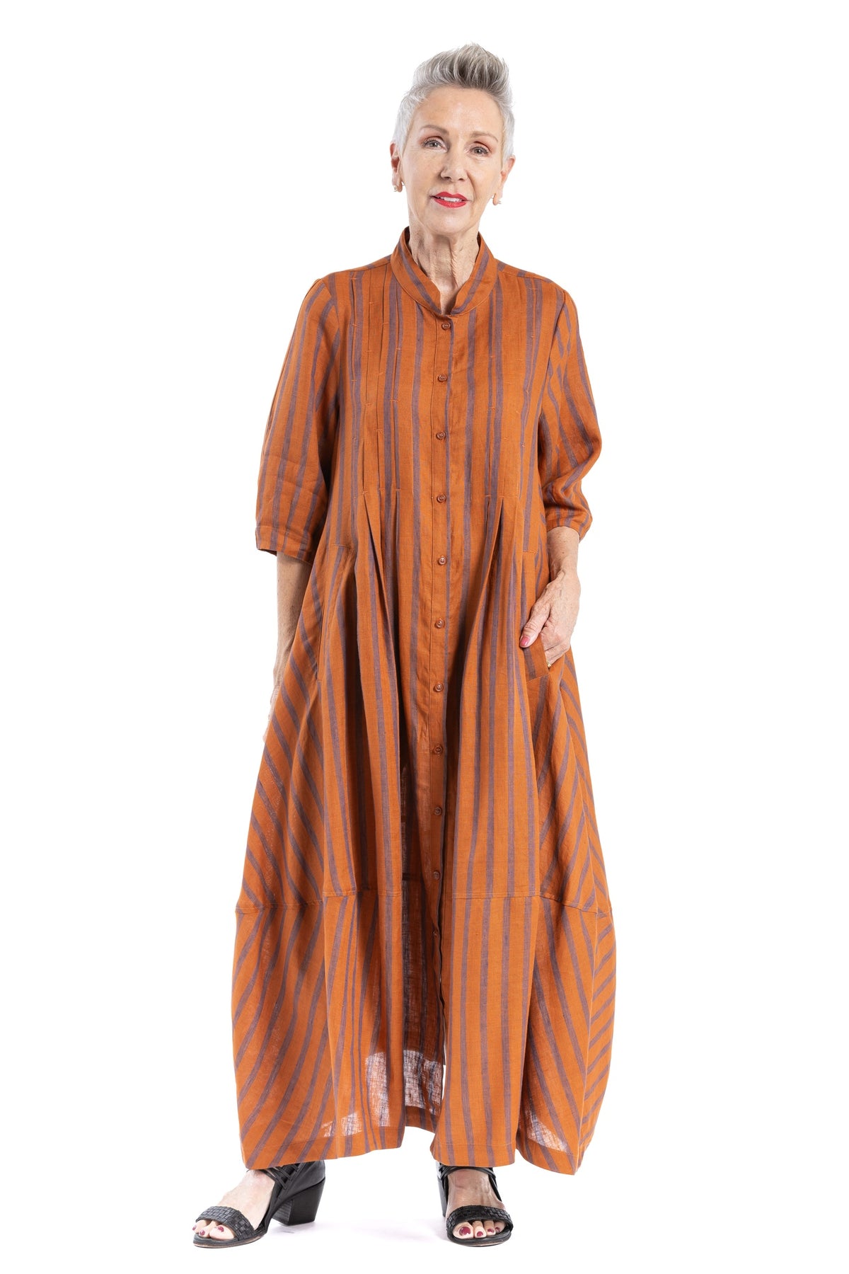 LOOM DRAWSTRING DRESS LM