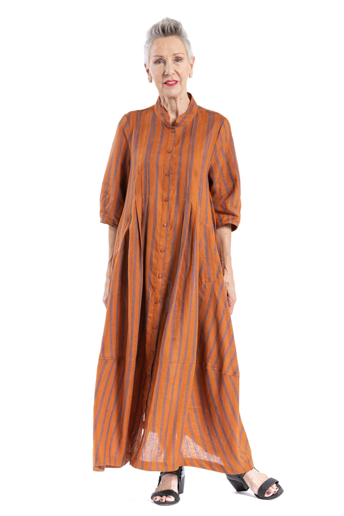 LOOM DRAWSTRING DRESS LM