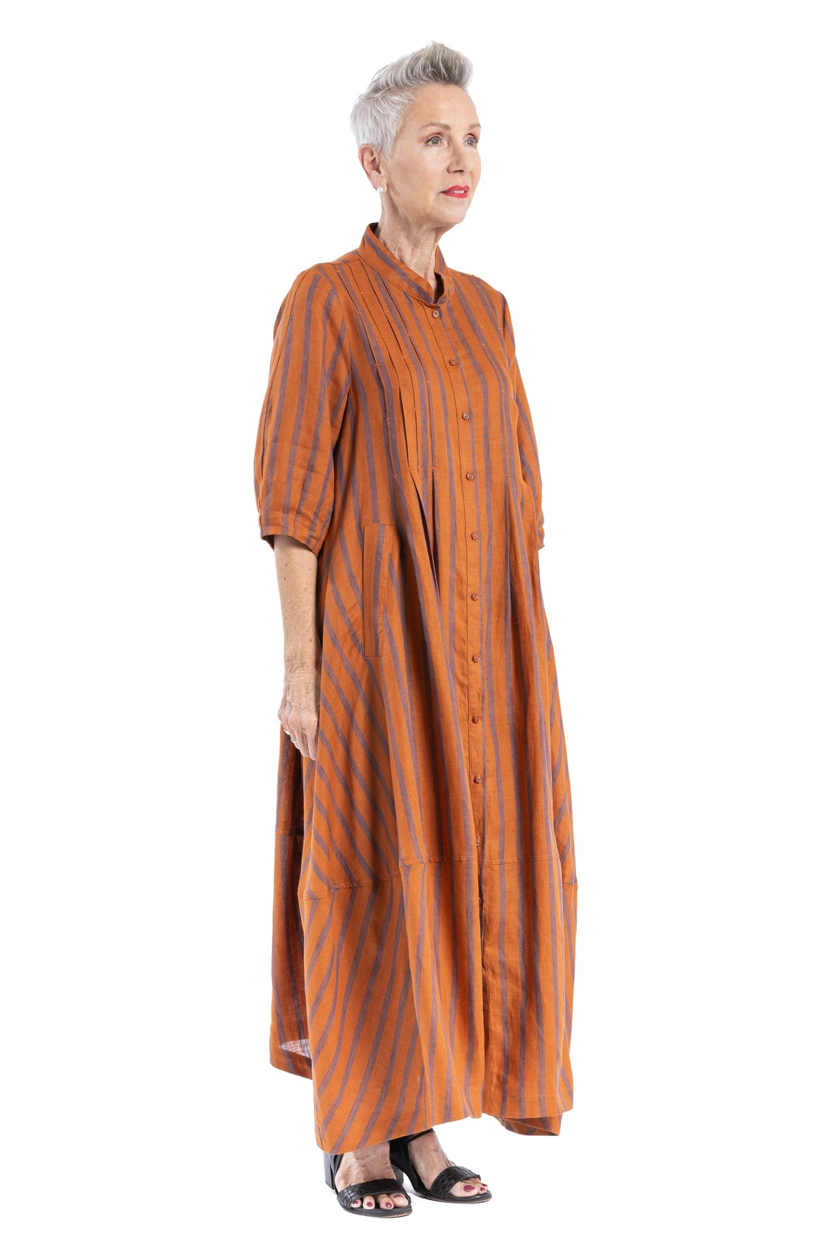 LOOM DRAWSTRING DRESS LM