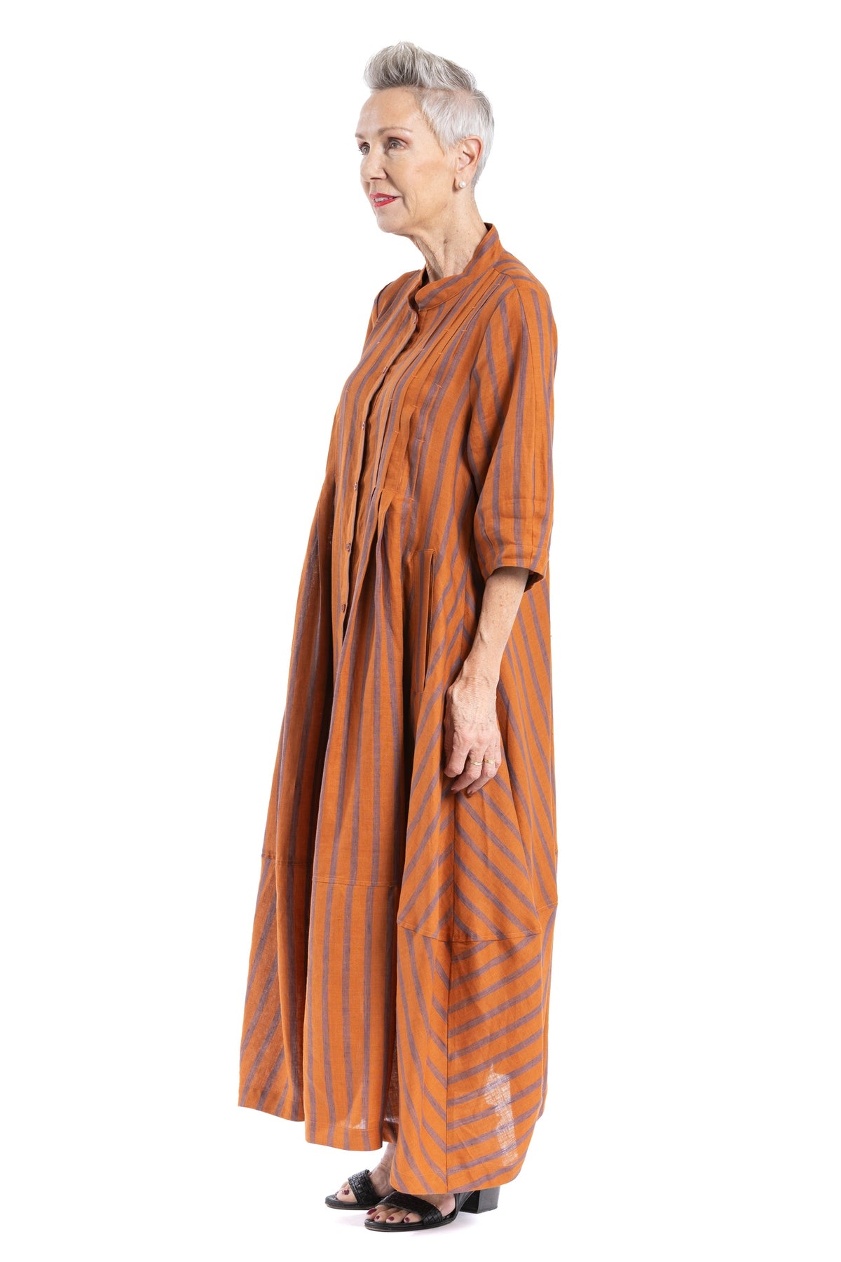 LOOM DRAWSTRING DRESS LM