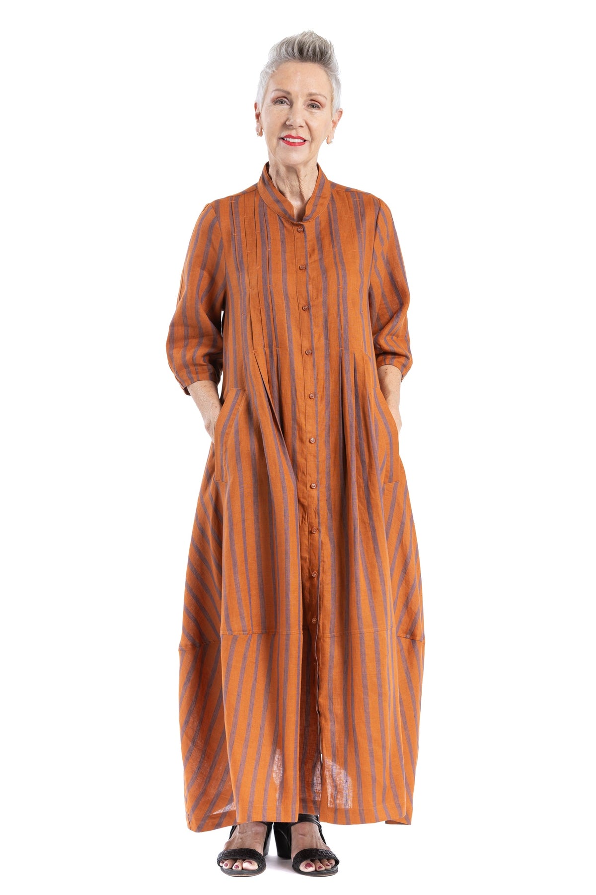 LOOM DRAWSTRING DRESS LM
