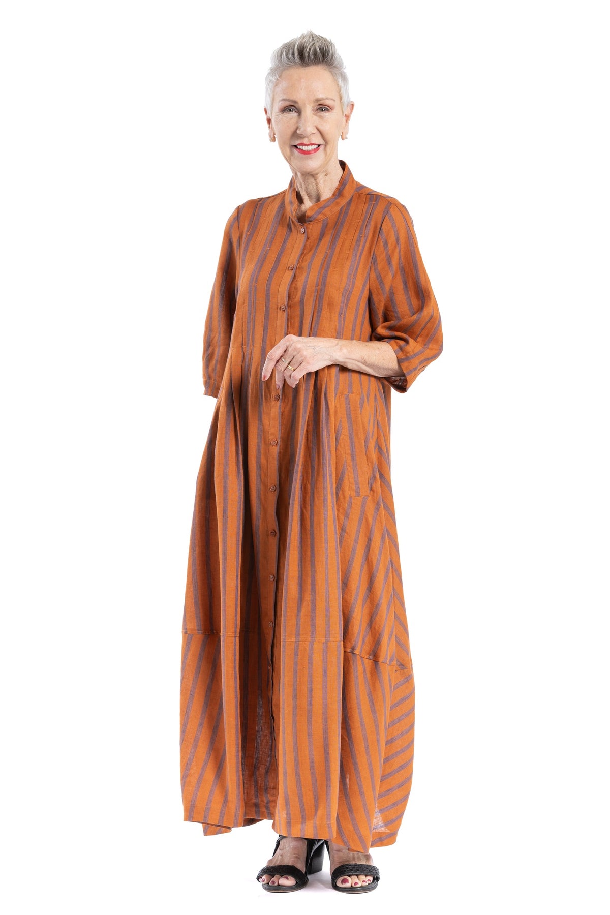LOOM DRAWSTRING DRESS LM