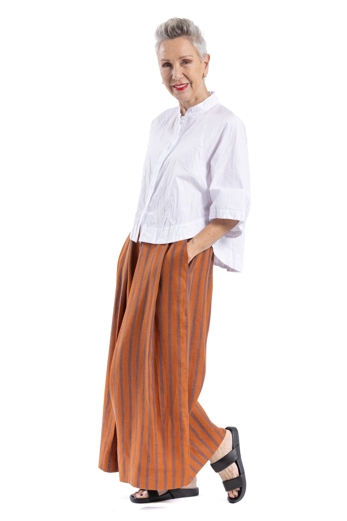 LOOM PLEAT PANT LM