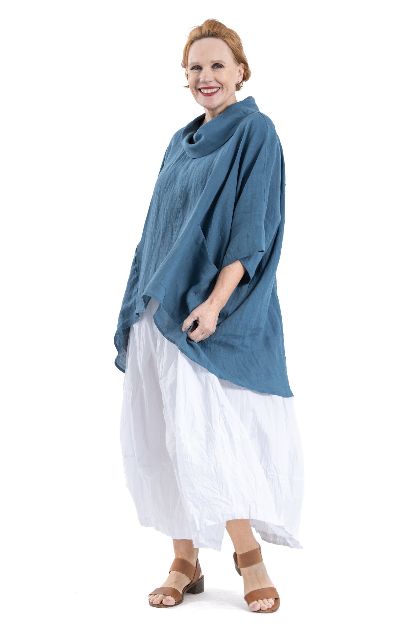 MIRA DRAPE TOP CL