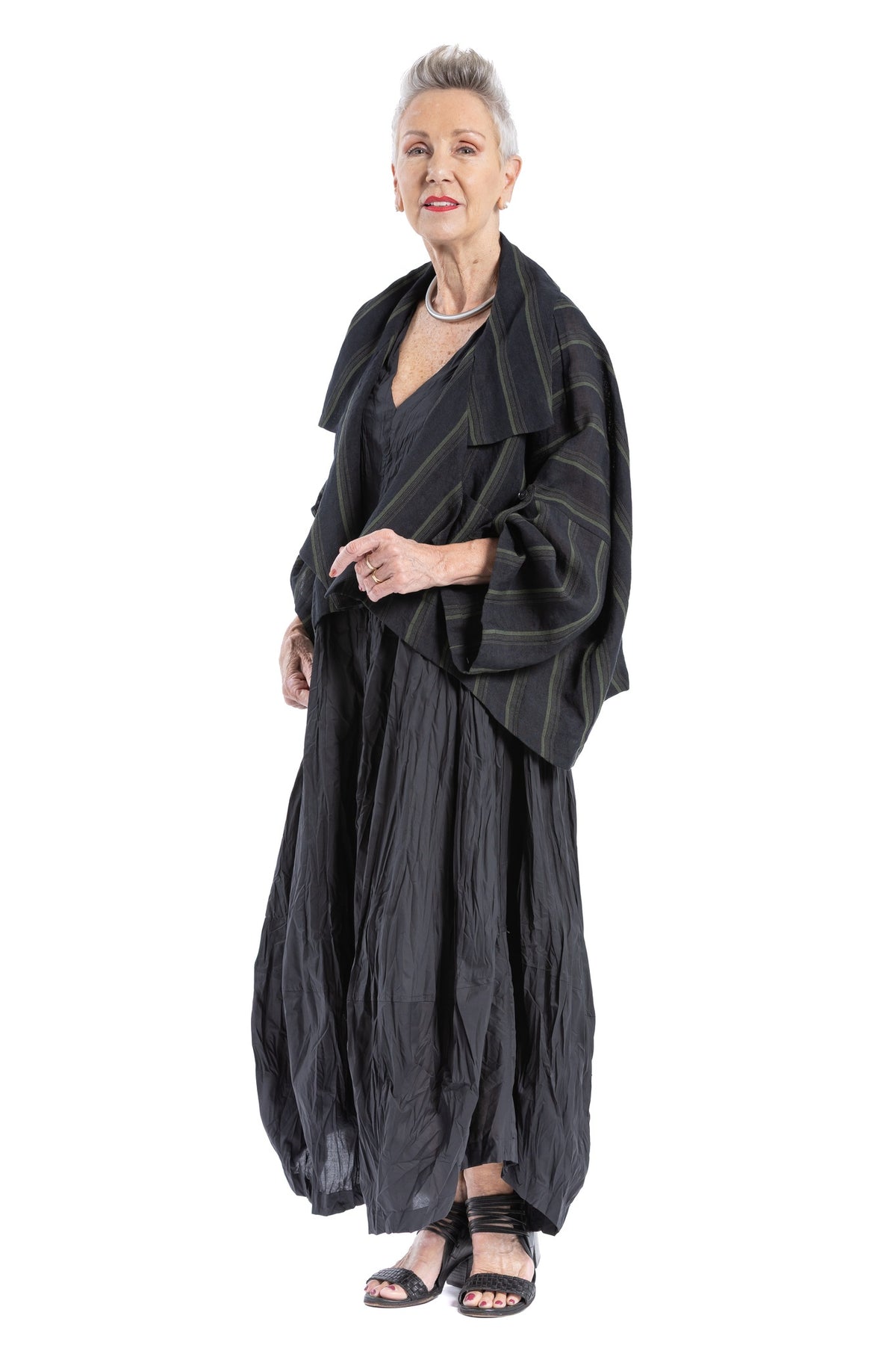 NIGHT MOSS DRAPE JACKET NM