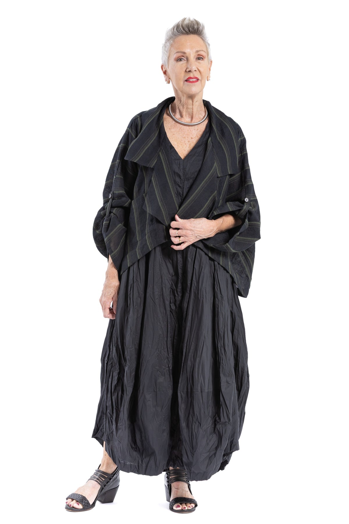 NIGHT MOSS DRAPE JACKET NM
