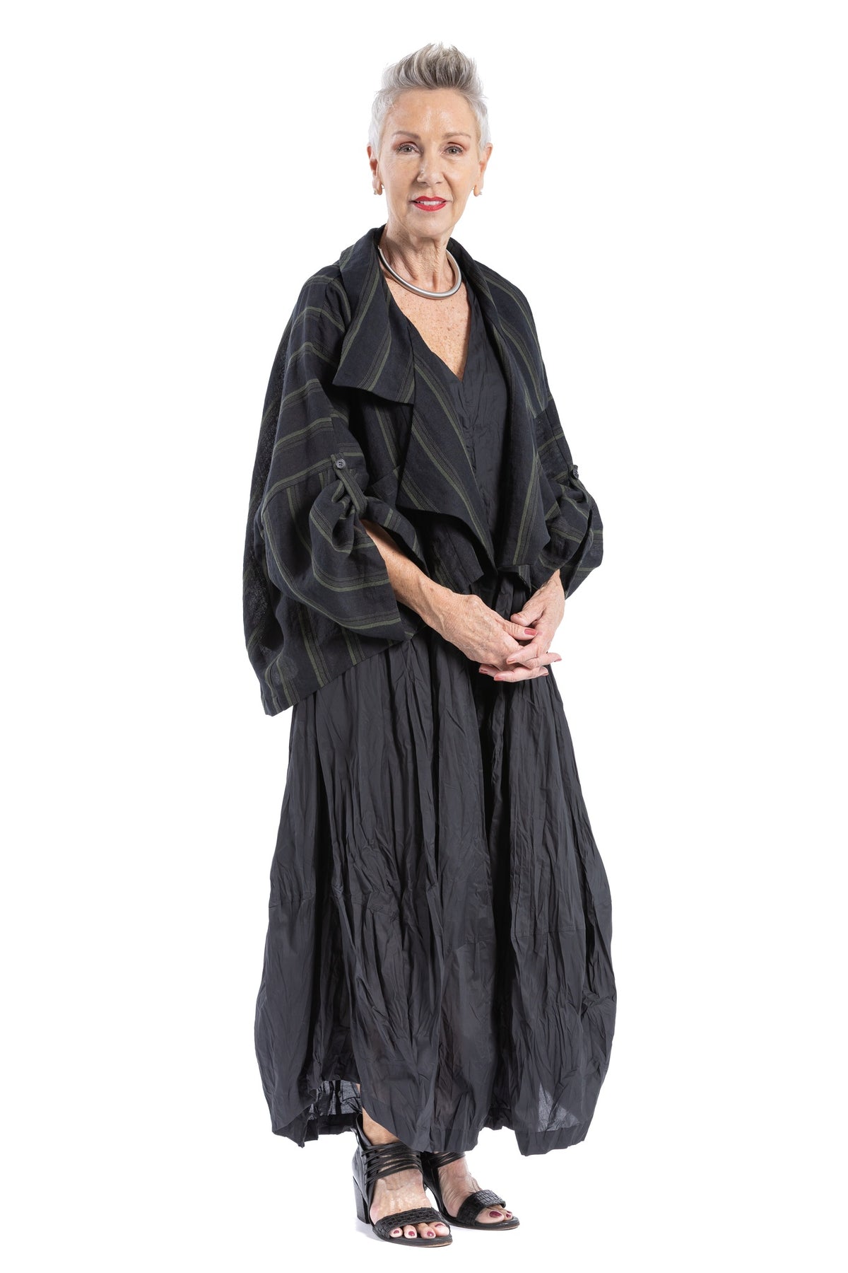 NIGHT MOSS DRAPE JACKET NM