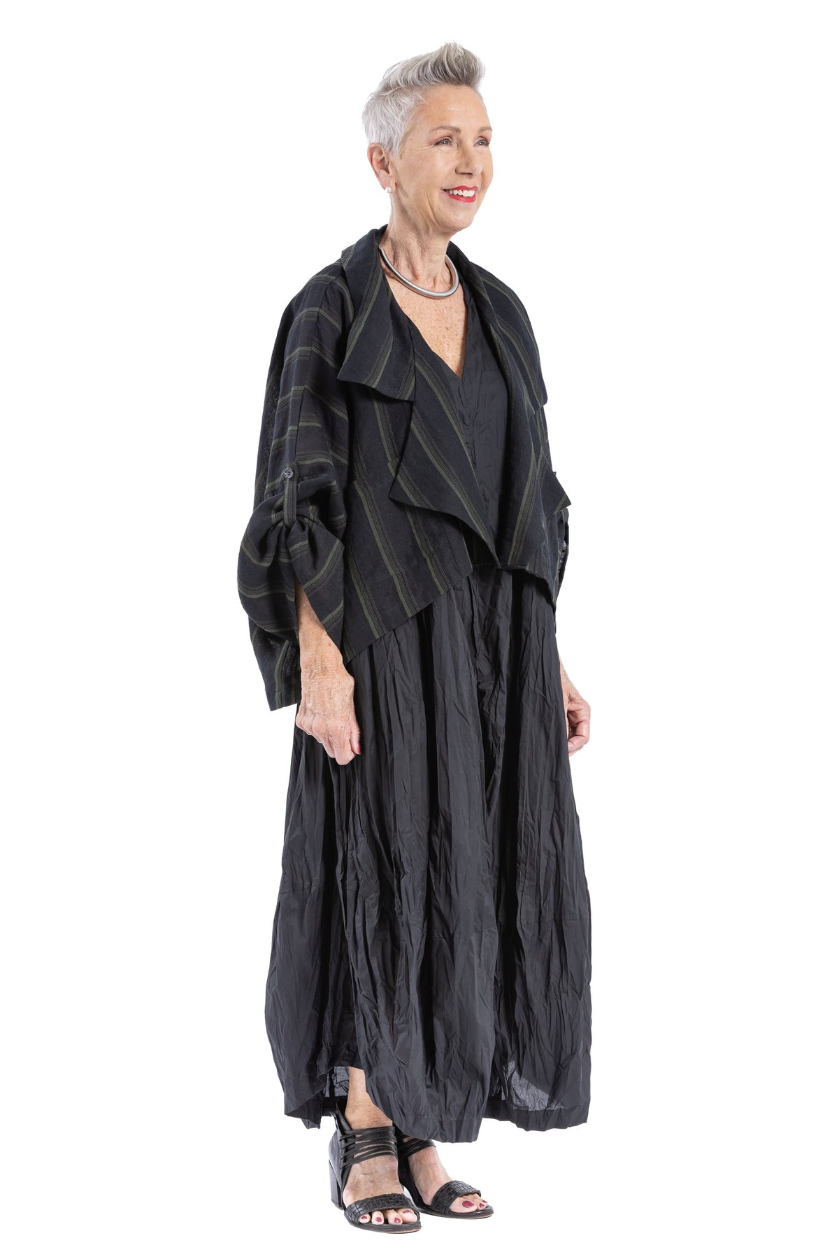 NIGHT MOSS DRAPE JACKET NM