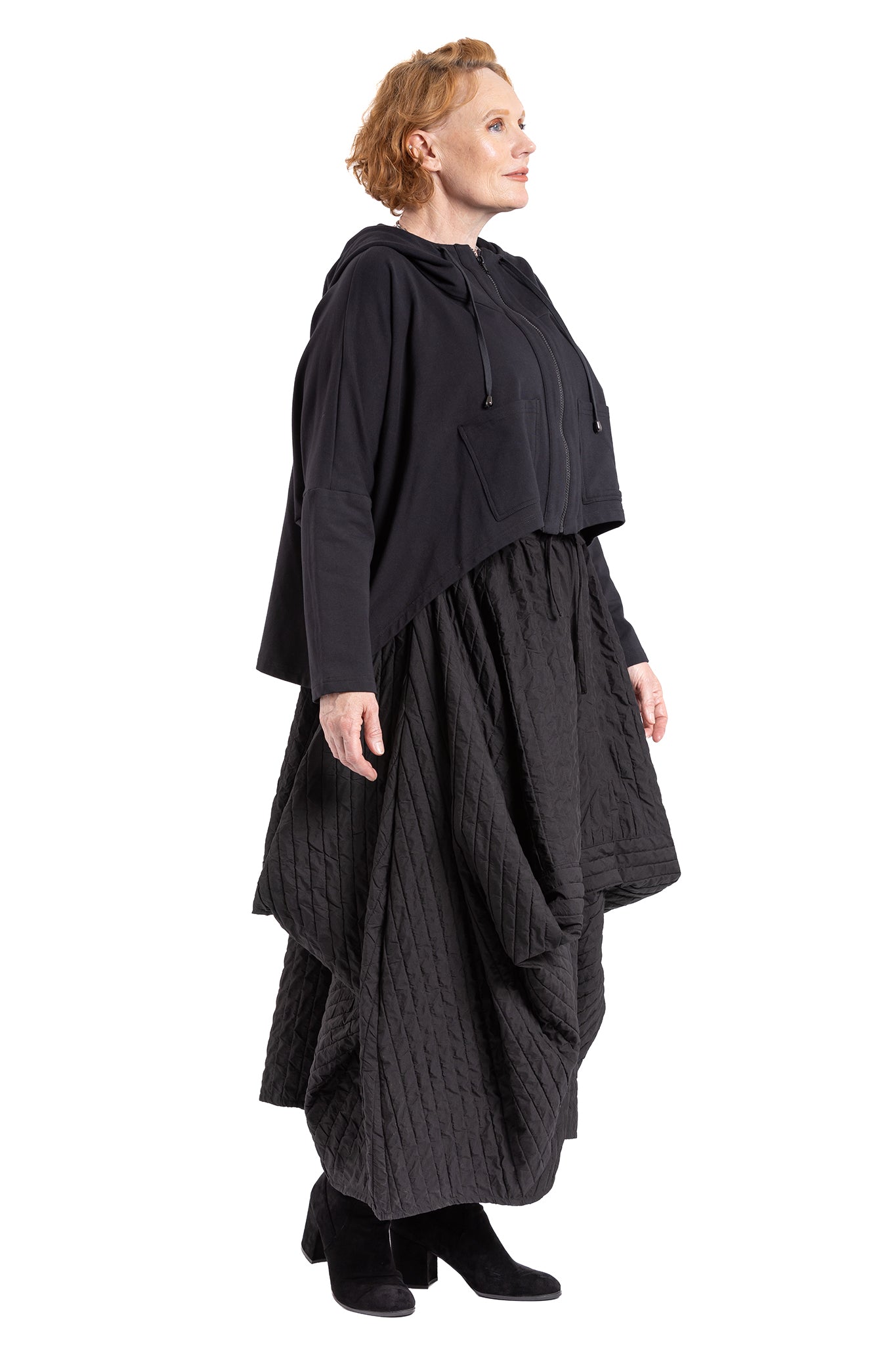 YAKISUGI DRAPE SKIRT YA