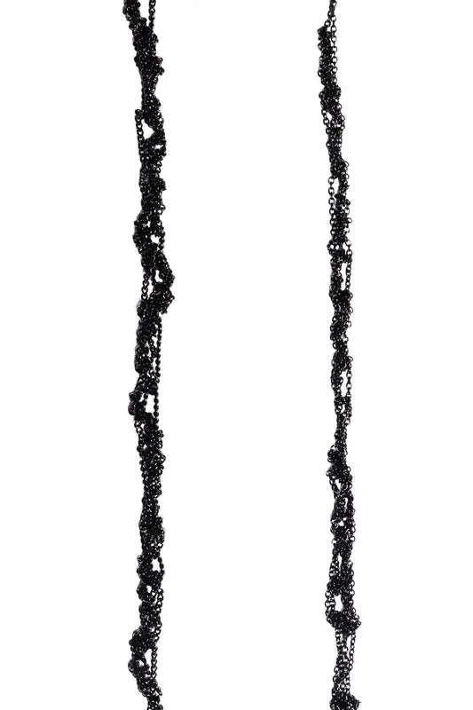 ONYX LIQUID EARRINGS