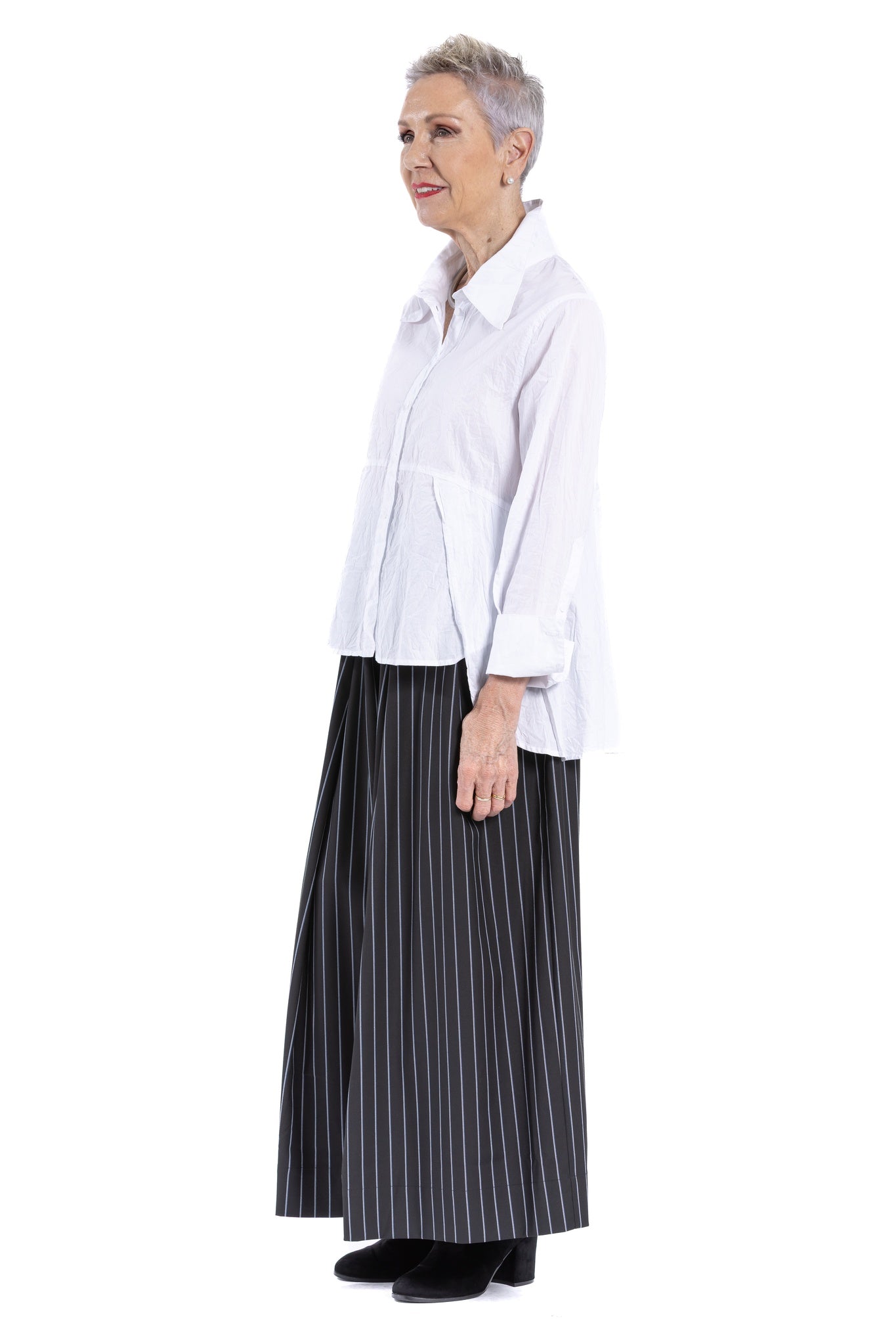 BECKETT PLEAT PANT BK