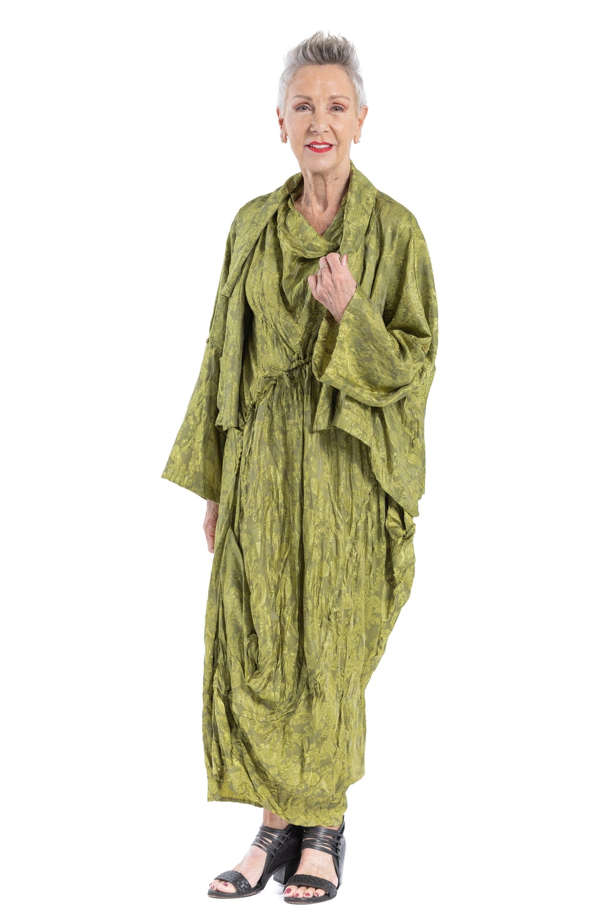 PAISLEY DRAPE JACKET PC