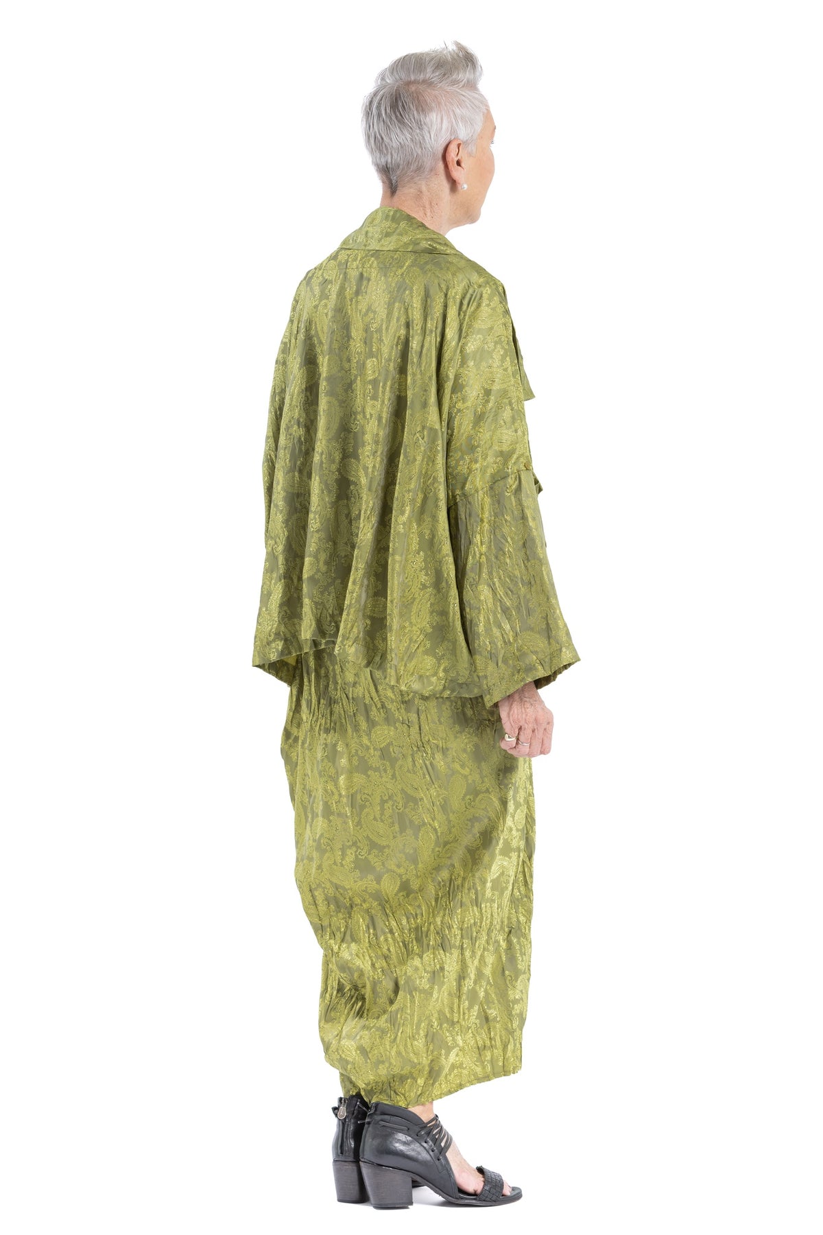 PAISLEY DRAPE JACKET PC
